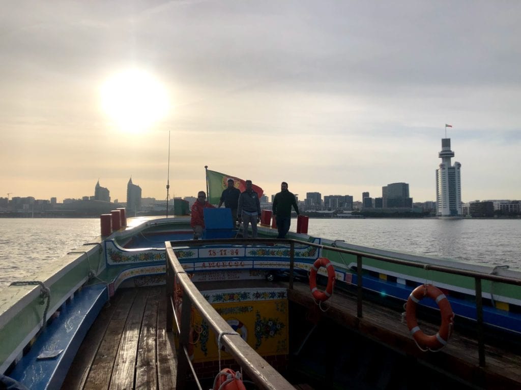 Passeio de Barco no Tejo