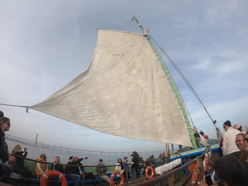 Passeio de Barco no Tejo