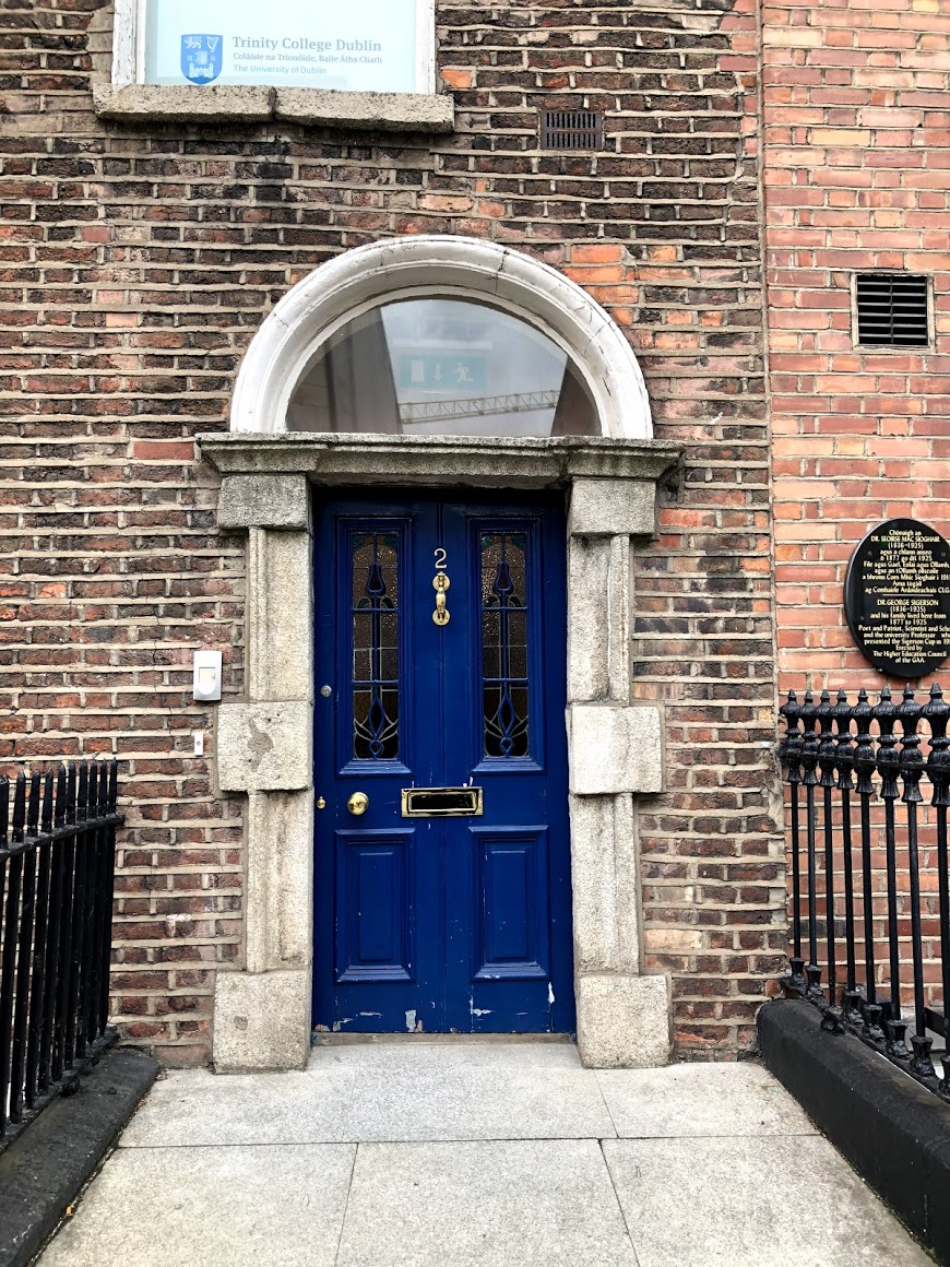 Portas coloridas de Dublin